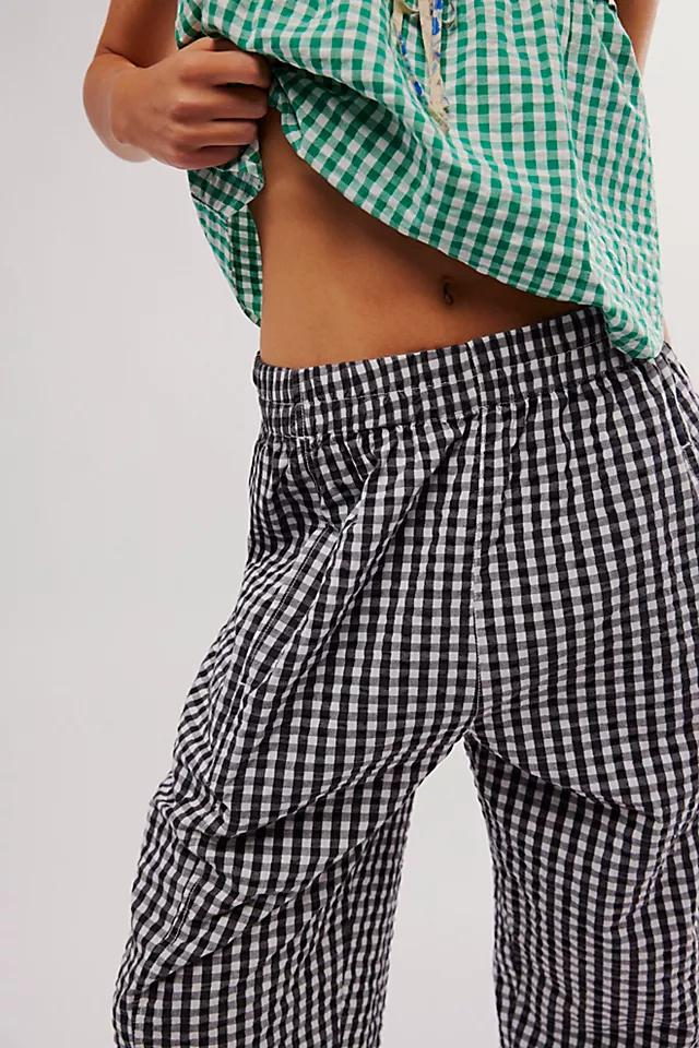Preppy Gingham Pants Product Image