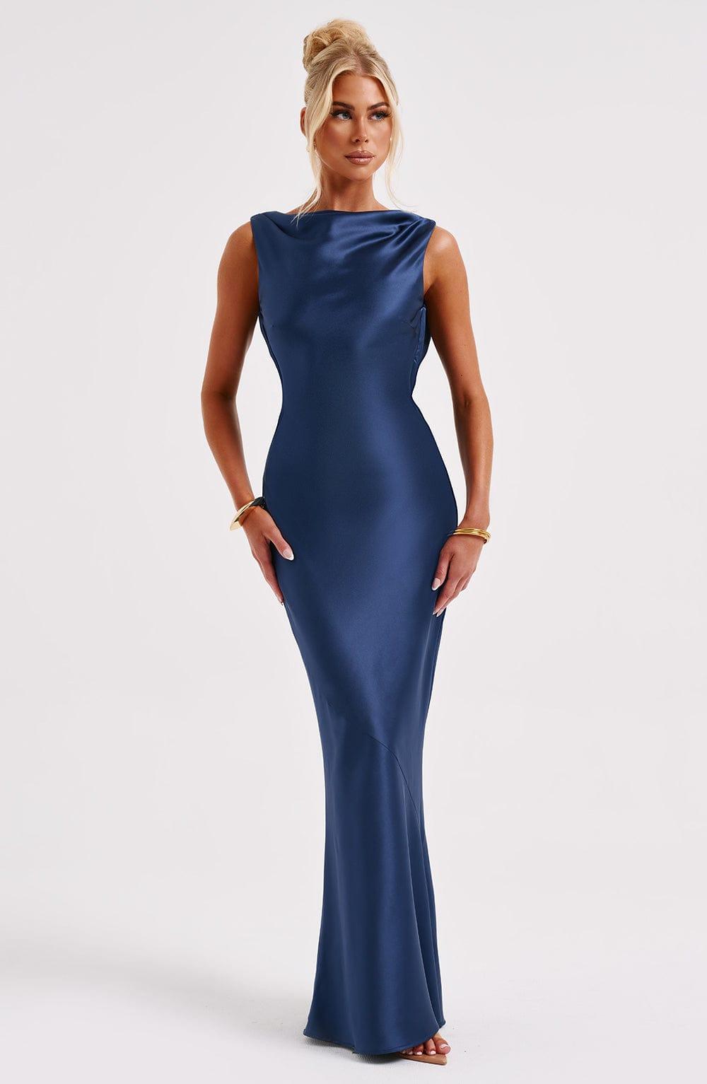 Azuri Maxi Dress - Navy Product Image