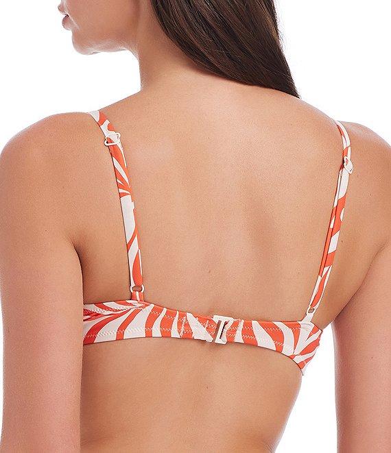 Sanctuary Sol Searcher Abstract Sun Print Cinch Back Hipster Swim Bottom Product Image