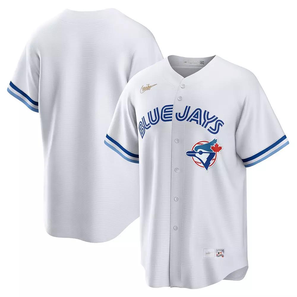 Men's Nike White Toronto Blue Jays Home Cooperstown Collection Team Jersey, Size: 3XL, Jay White Product Image