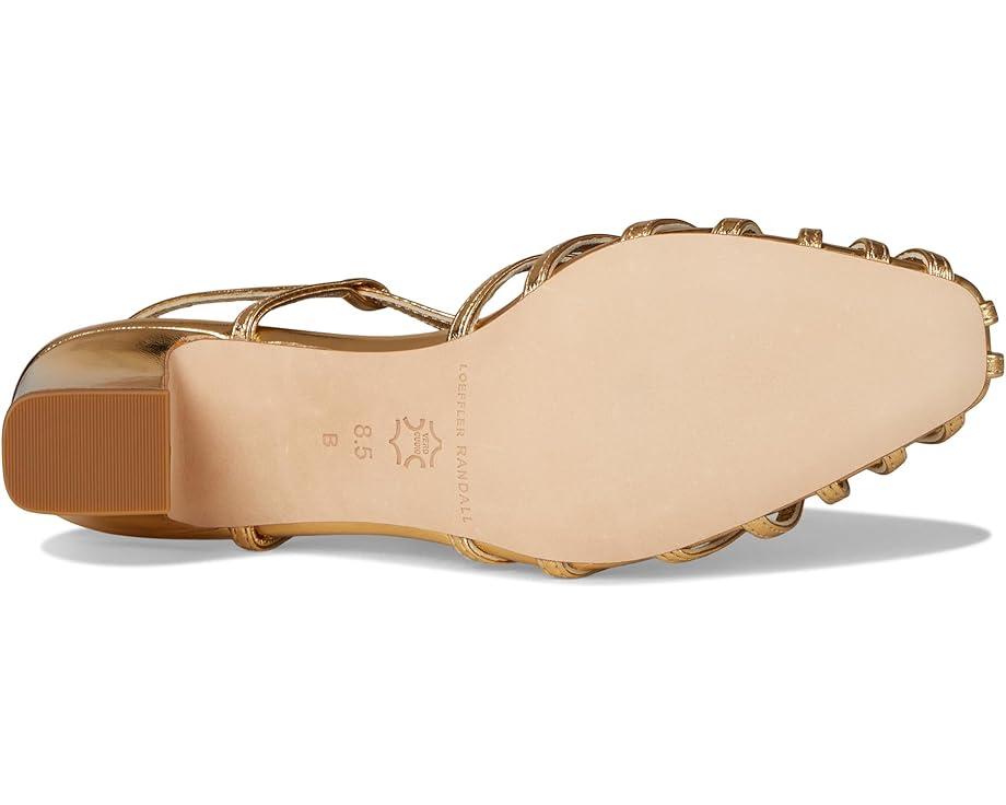 Women's Loeffler Randall Priscilla Lattice Slingback Mid Heel Sandals Product Image