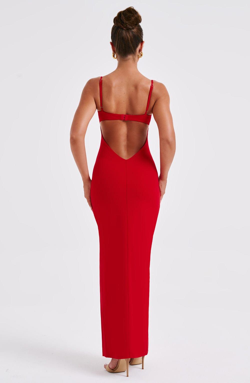 Asteria Maxi Dress - Red Product Image