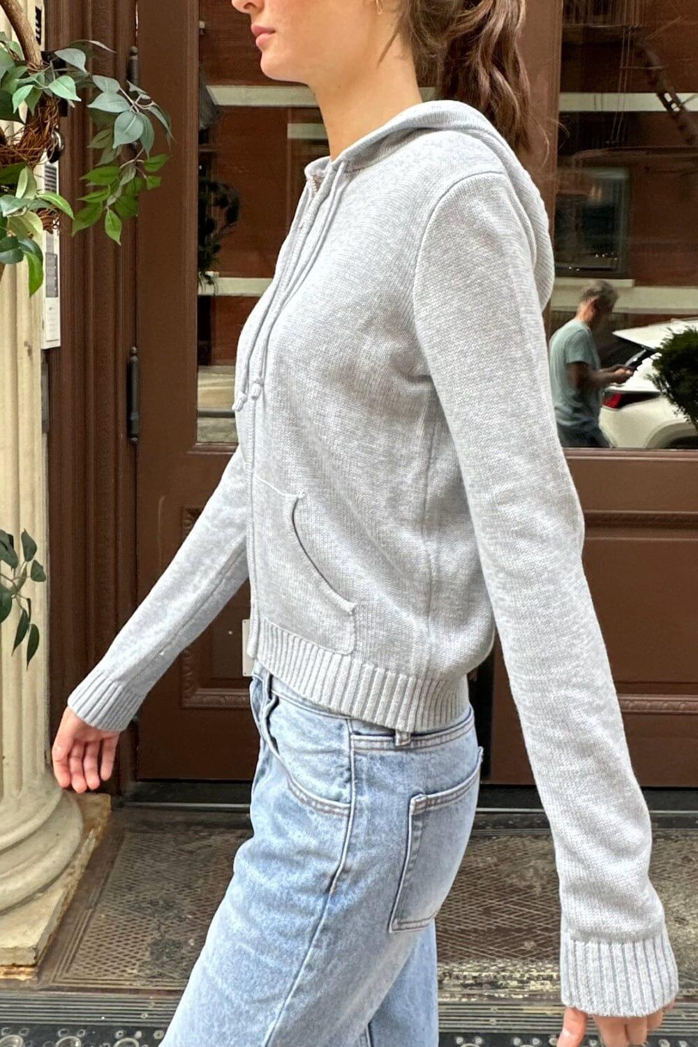 Alana Zip-Up Sweater Product Image
