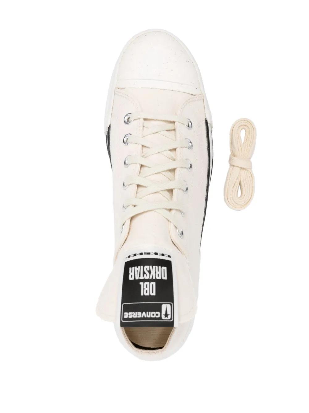 x DRKSHDW oversized-tongue lace-up sneakers Product Image