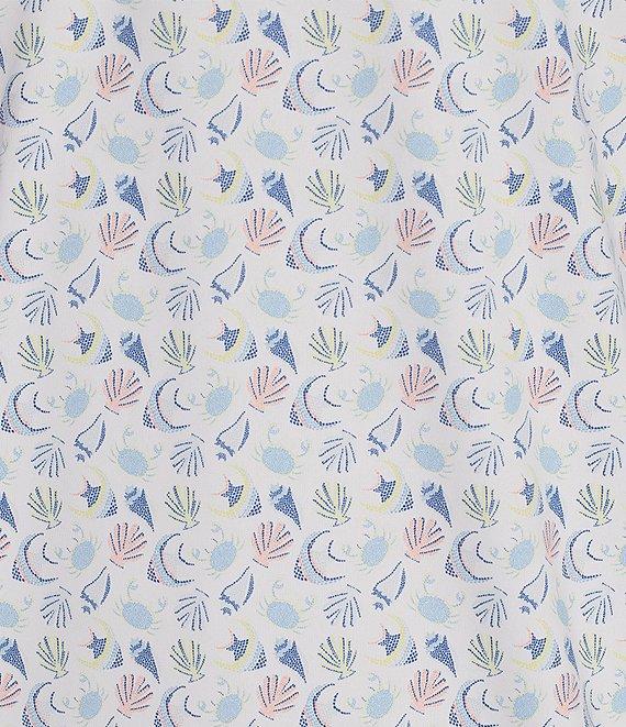 Hart Schaffner Marx Short Sleeve Luxury Performance Mosaic Polo Shirt Product Image