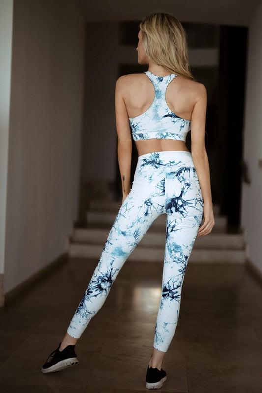 Active Buttery Soft Tye Dye Workout Leggings Product Image