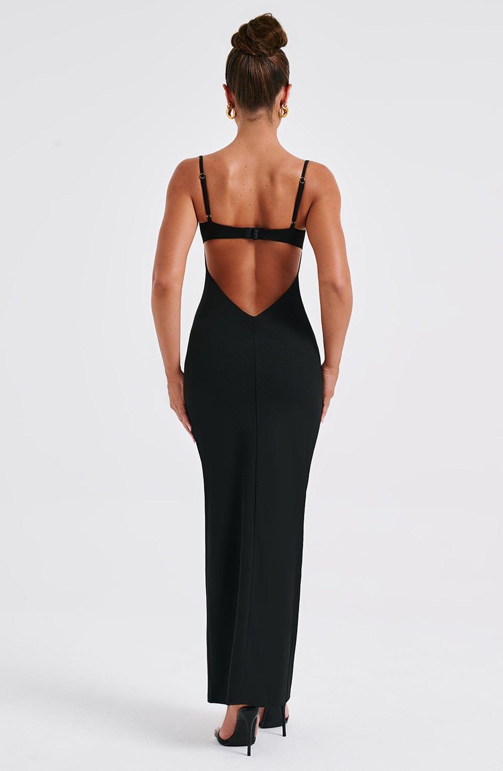 Asteria Maxi Dress - Black Product Image