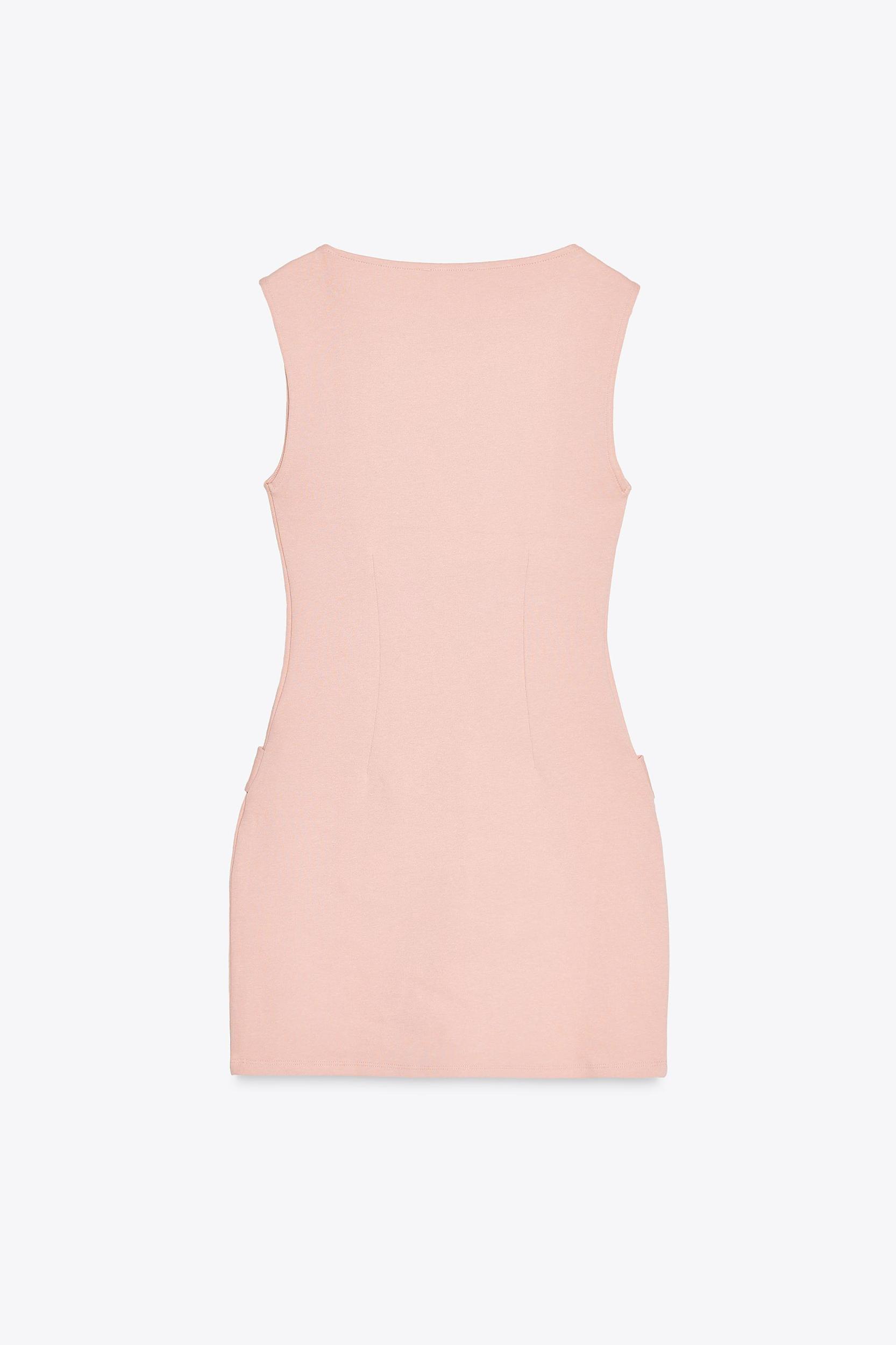 BELTED MINI DRESS Product Image