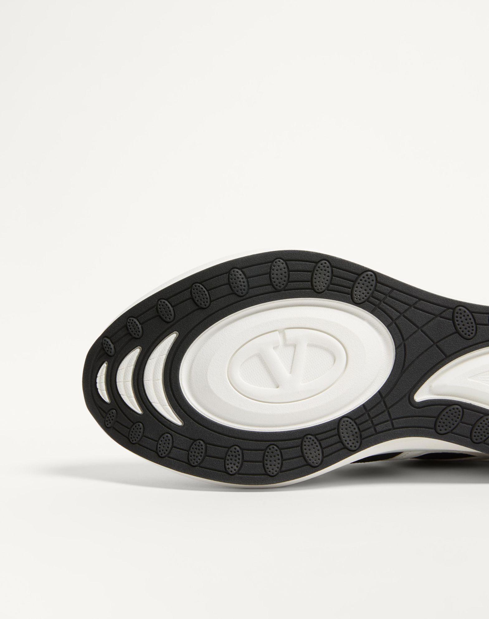 Vlogo Easyjog Low-Top Sneaker In Calfskin And Fabric Product Image