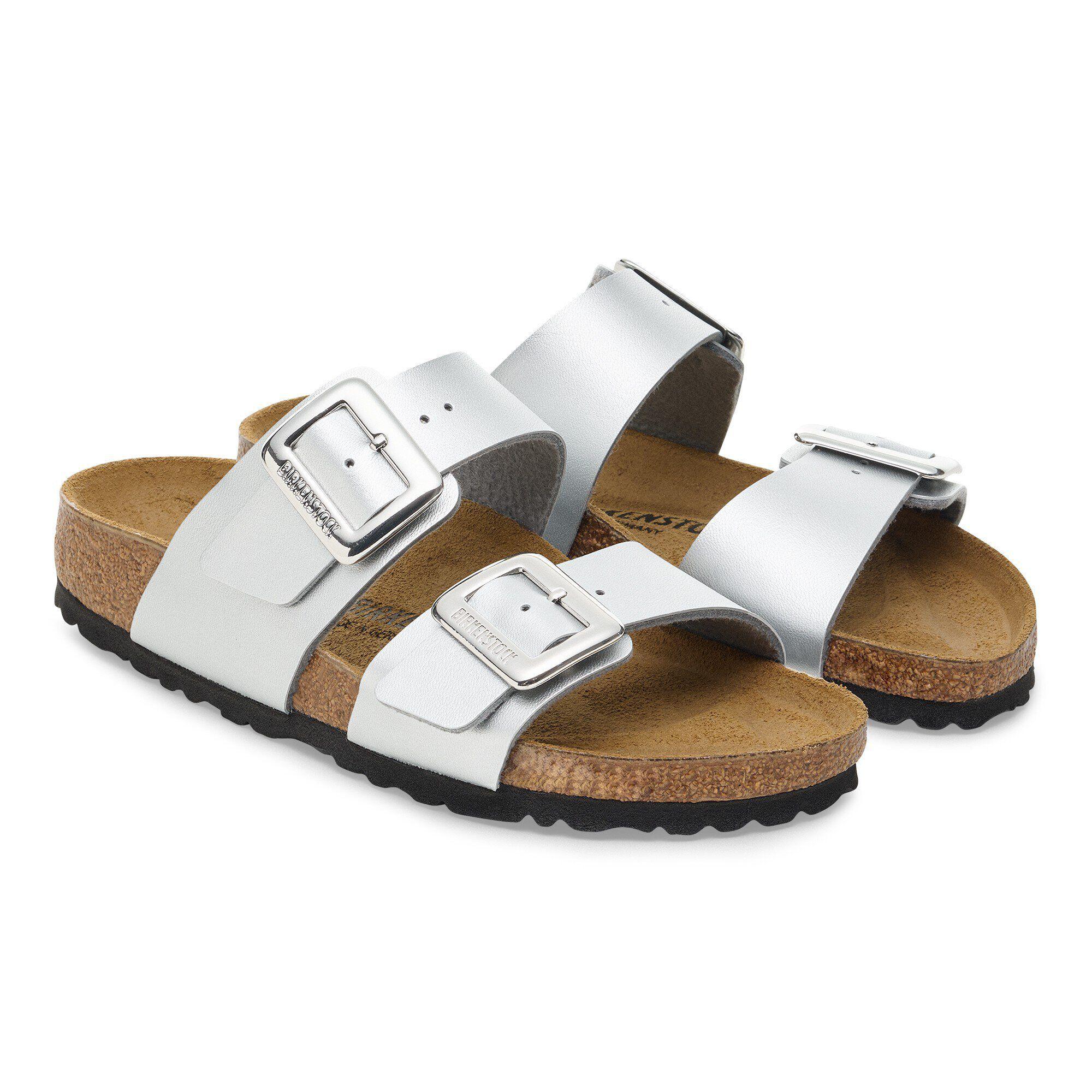 Sydney Luxe Buckle Birko-Flor Silver Metallic Product Image