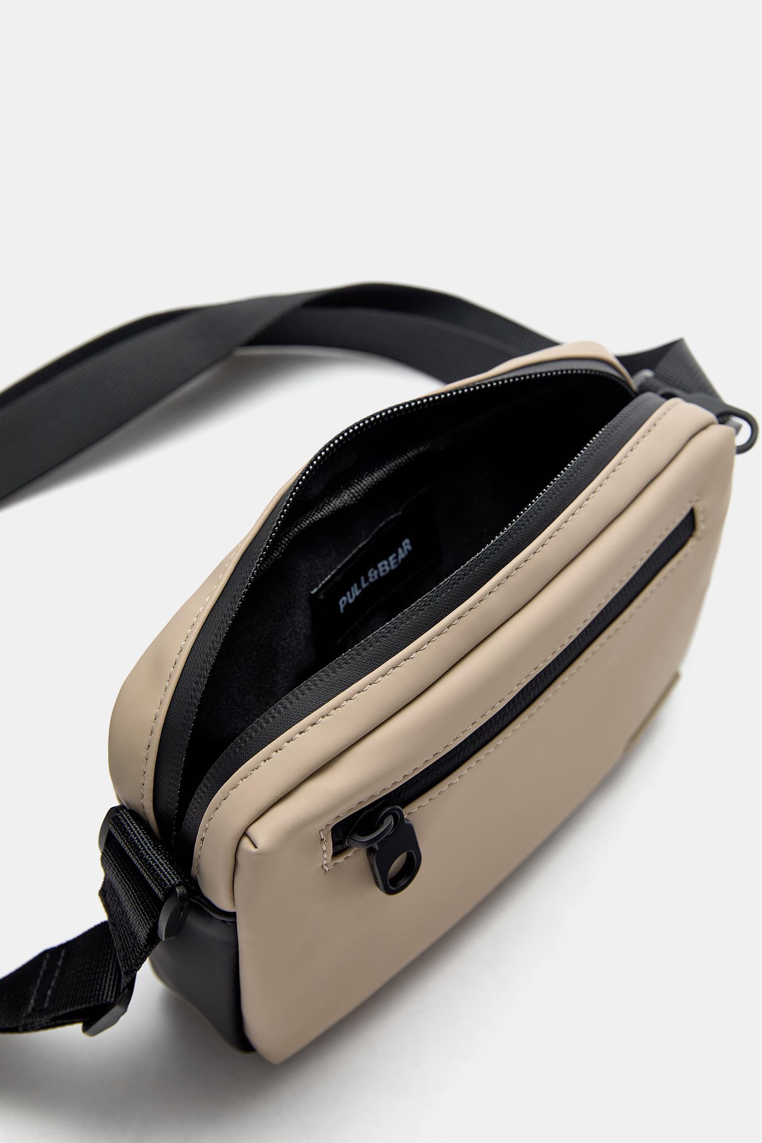 Rubberized crossbody bag Product Image