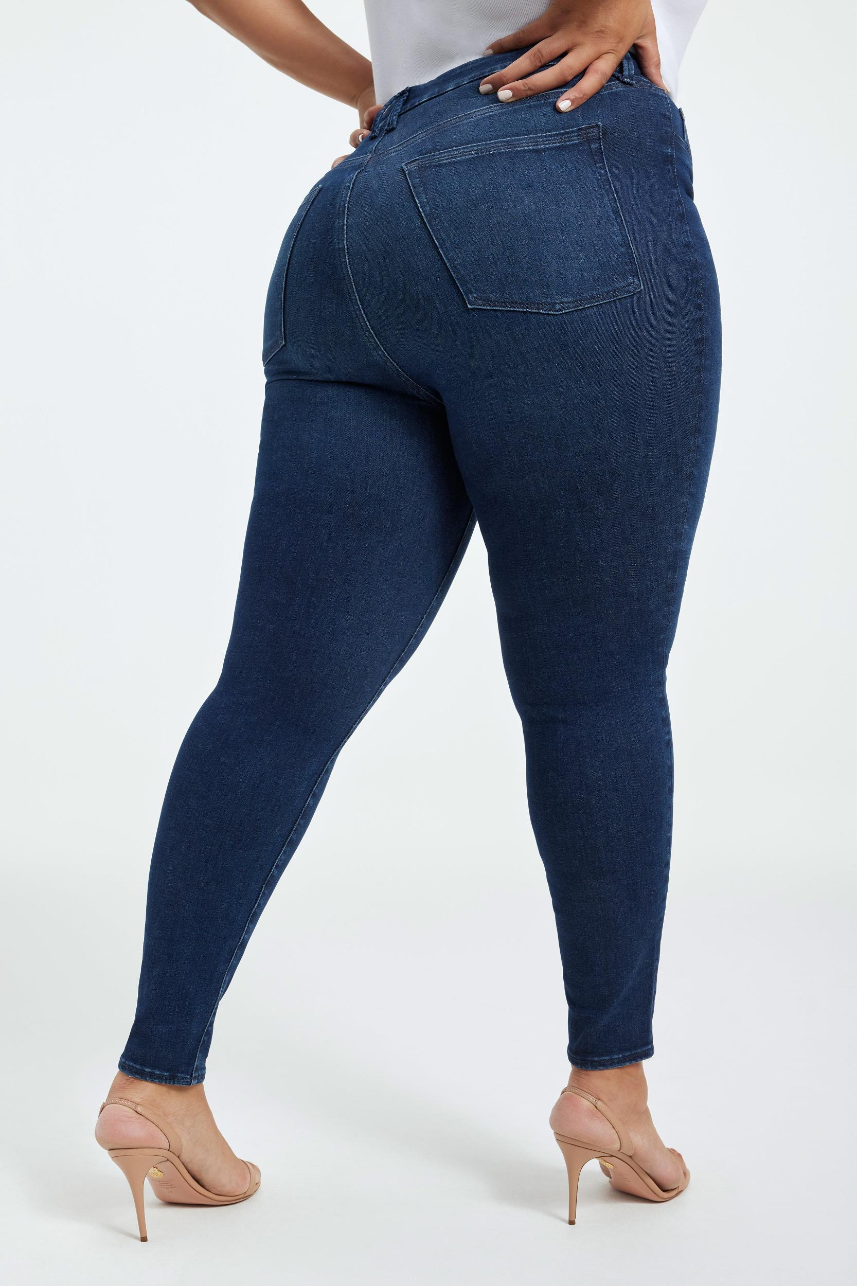 POWER STRETCH PULL-ON SKINNY JEANS | INDIGO491 Product Image
