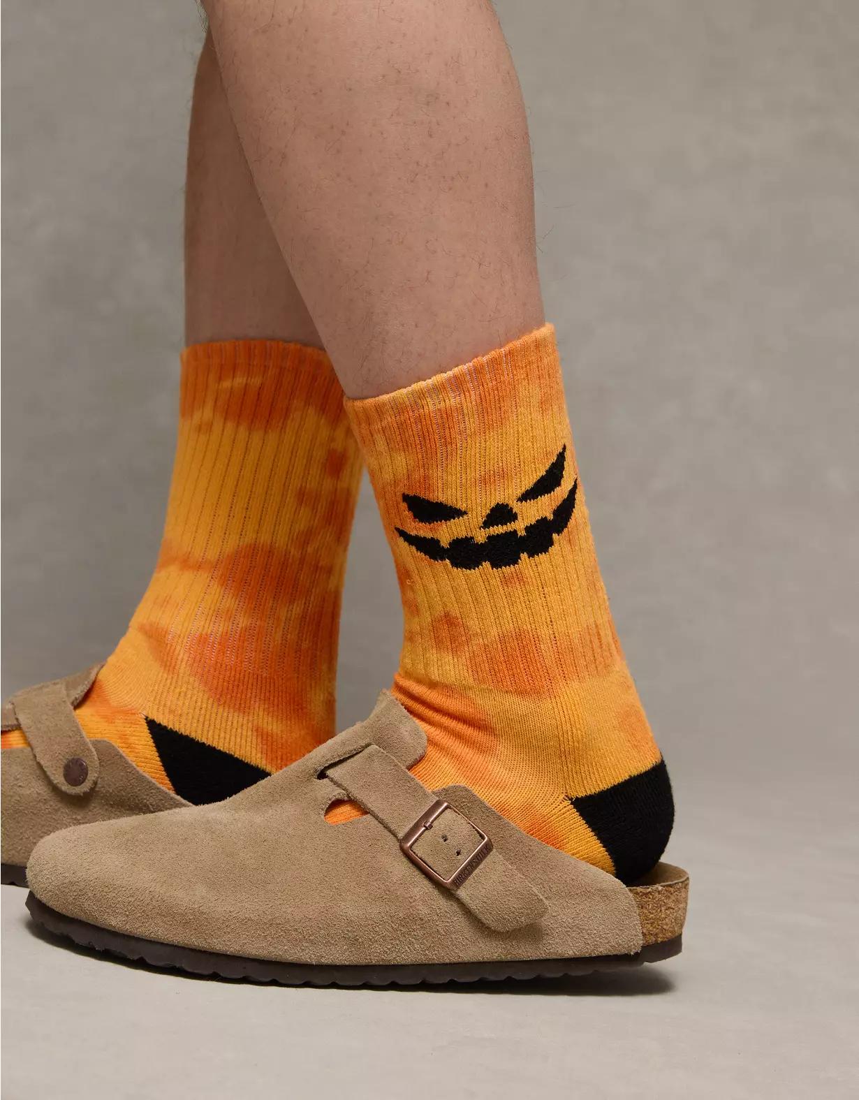 AE Halloween Terry Crew Socks Product Image