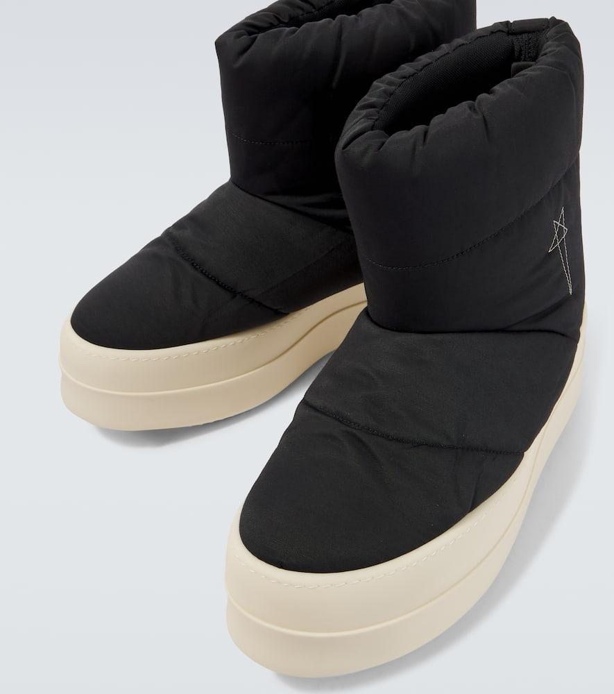 RICK OWENS DRKSHDW Porterville Mega Bumper Lunar Boots In Black Product Image