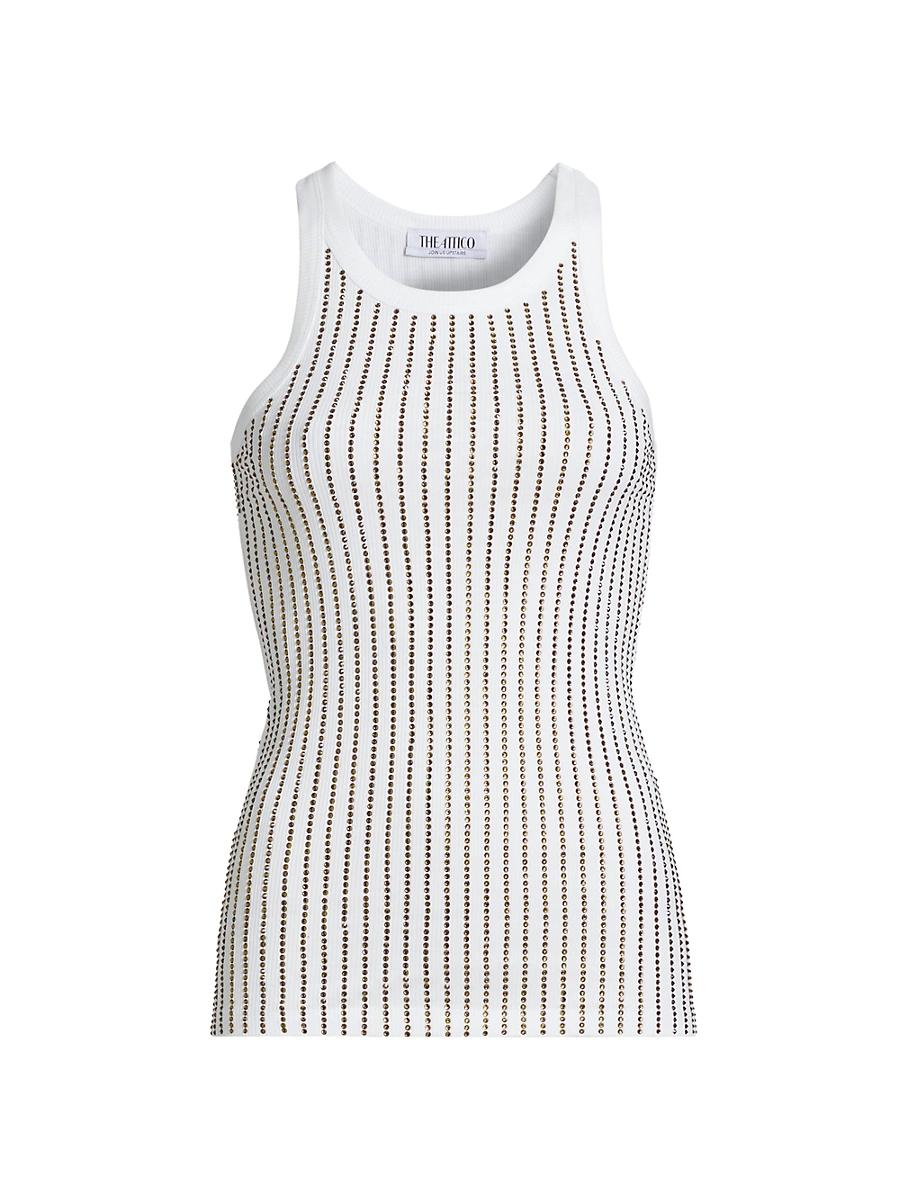 Womens Crystal Tank Top Product Image