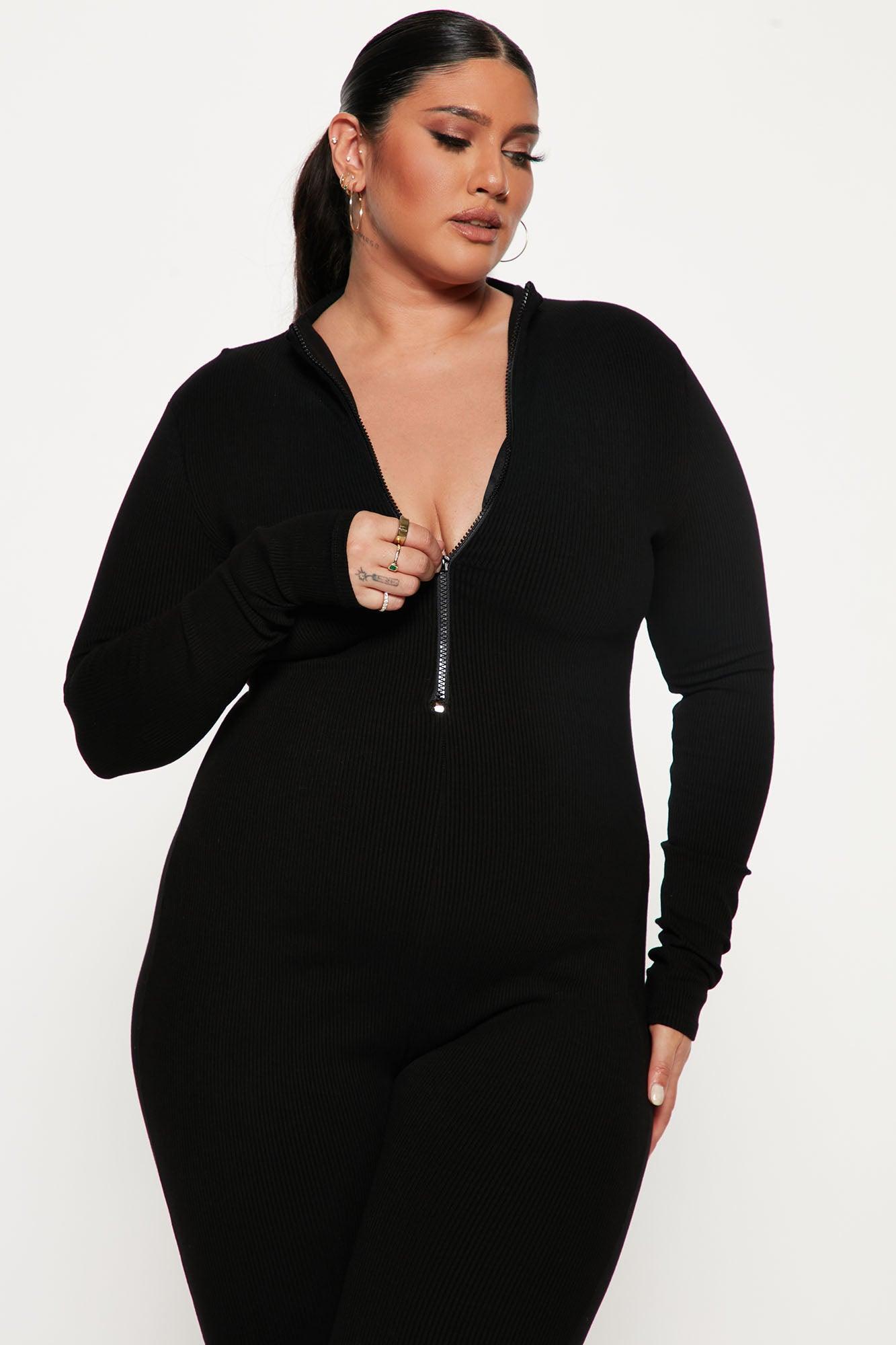 Sabrina Snatched Jumpsuit - Black Product Image