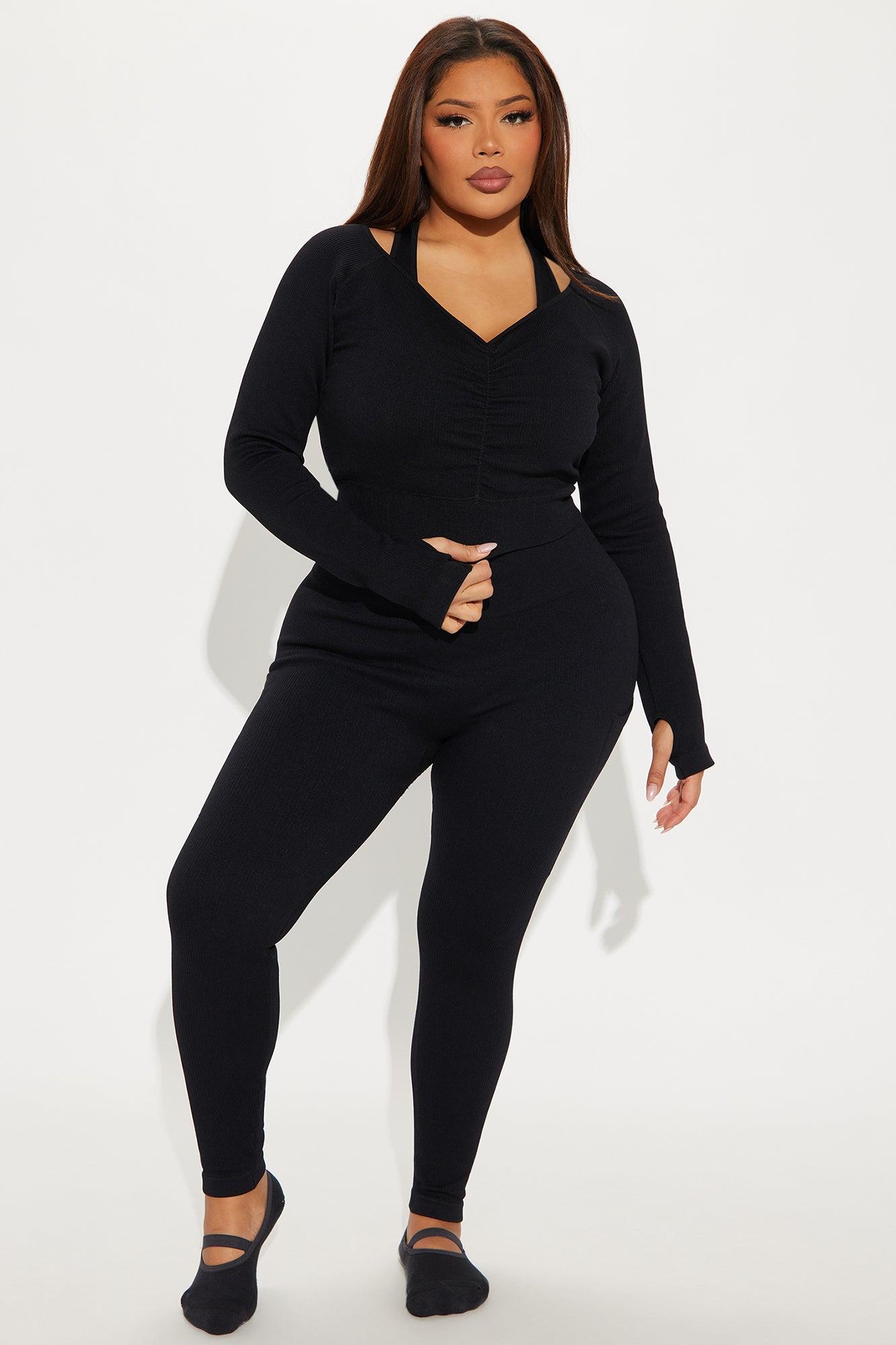 Prone Work Effortless Seamless Active Set - Black Product Image