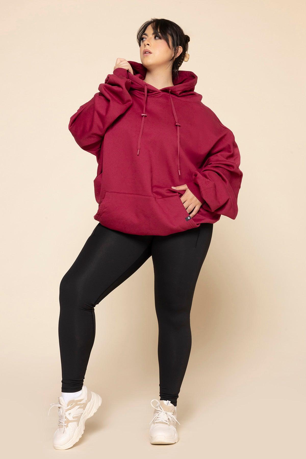 Pullover Cloud Hoodie - Ruby Product Image