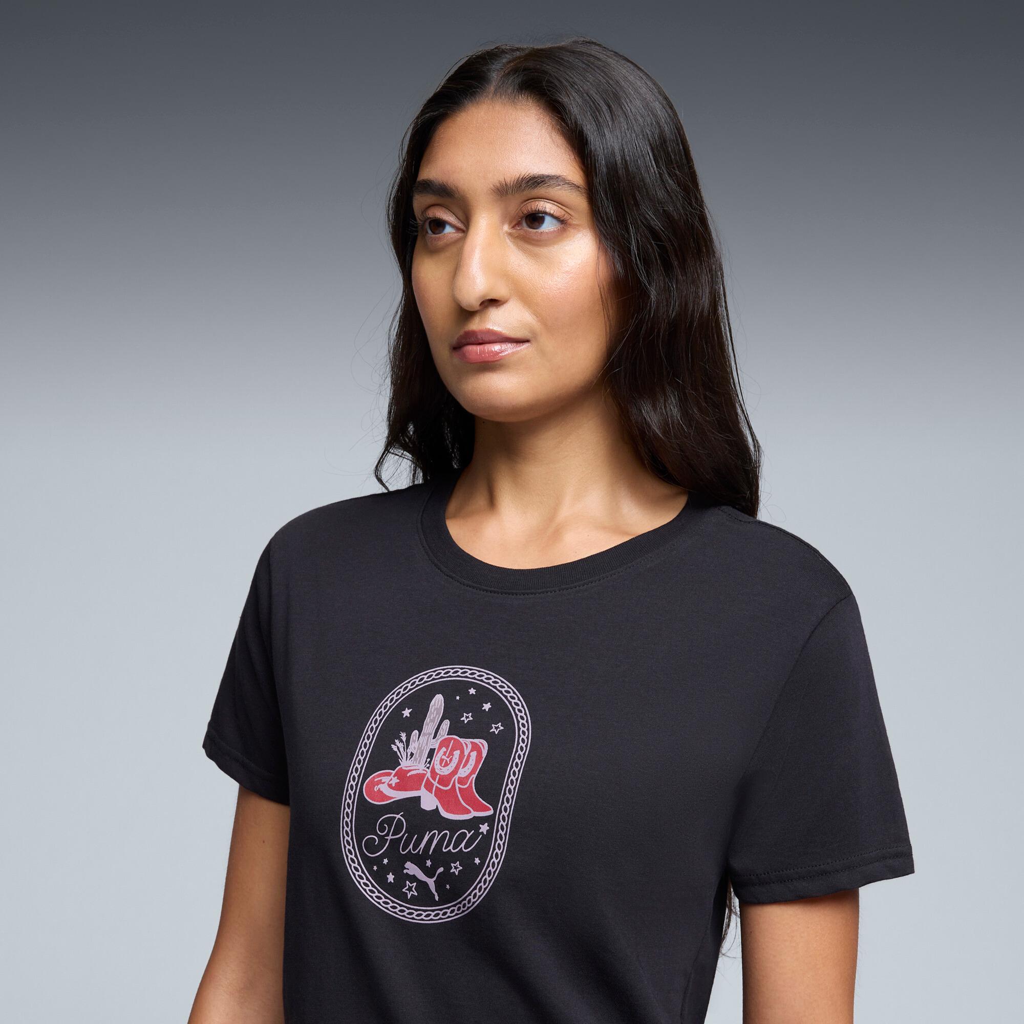 PUMA Graphic Western T-Shirt Women Product Image