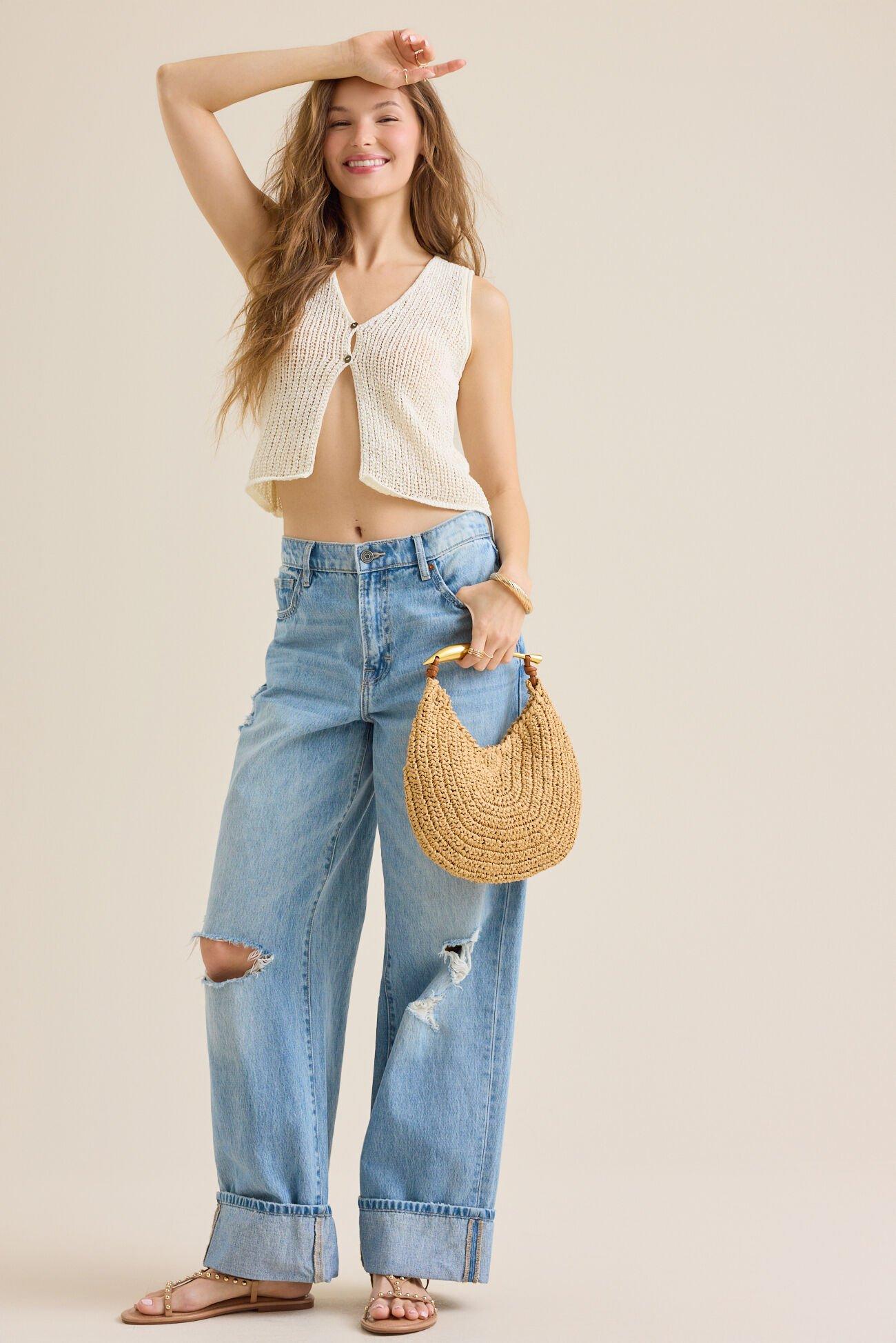 Edie Woven Vest Product Image