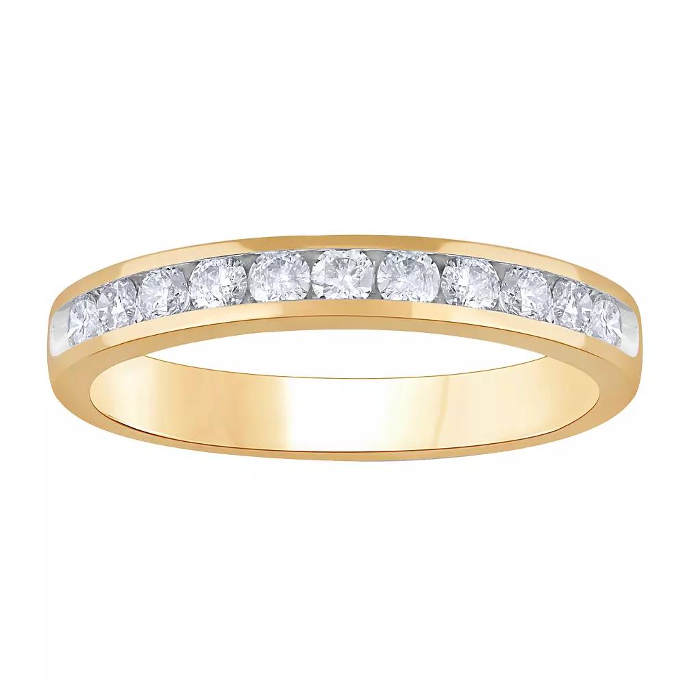 Diamond Medley 14k Gold 1/2 Carat T.W. Lab-Grown Diamond Ring, Women's, Size: 5 Product Image