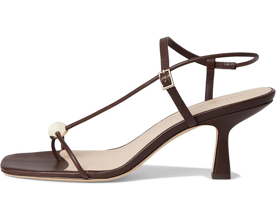 Frank Flower Applique Heeled Sandals Product Image