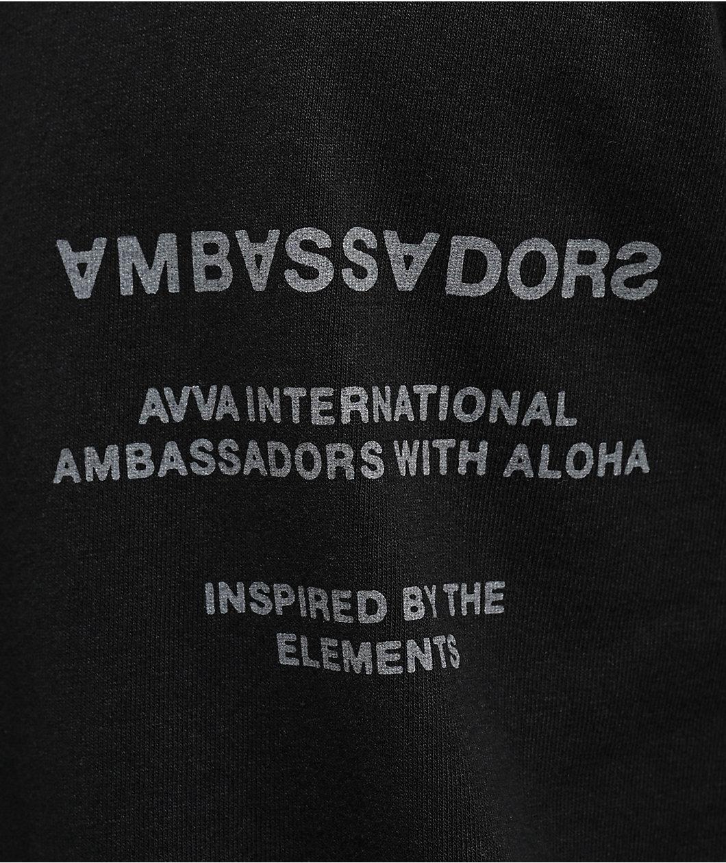 AVVA Barbed Globe Black T-Shirt Product Image