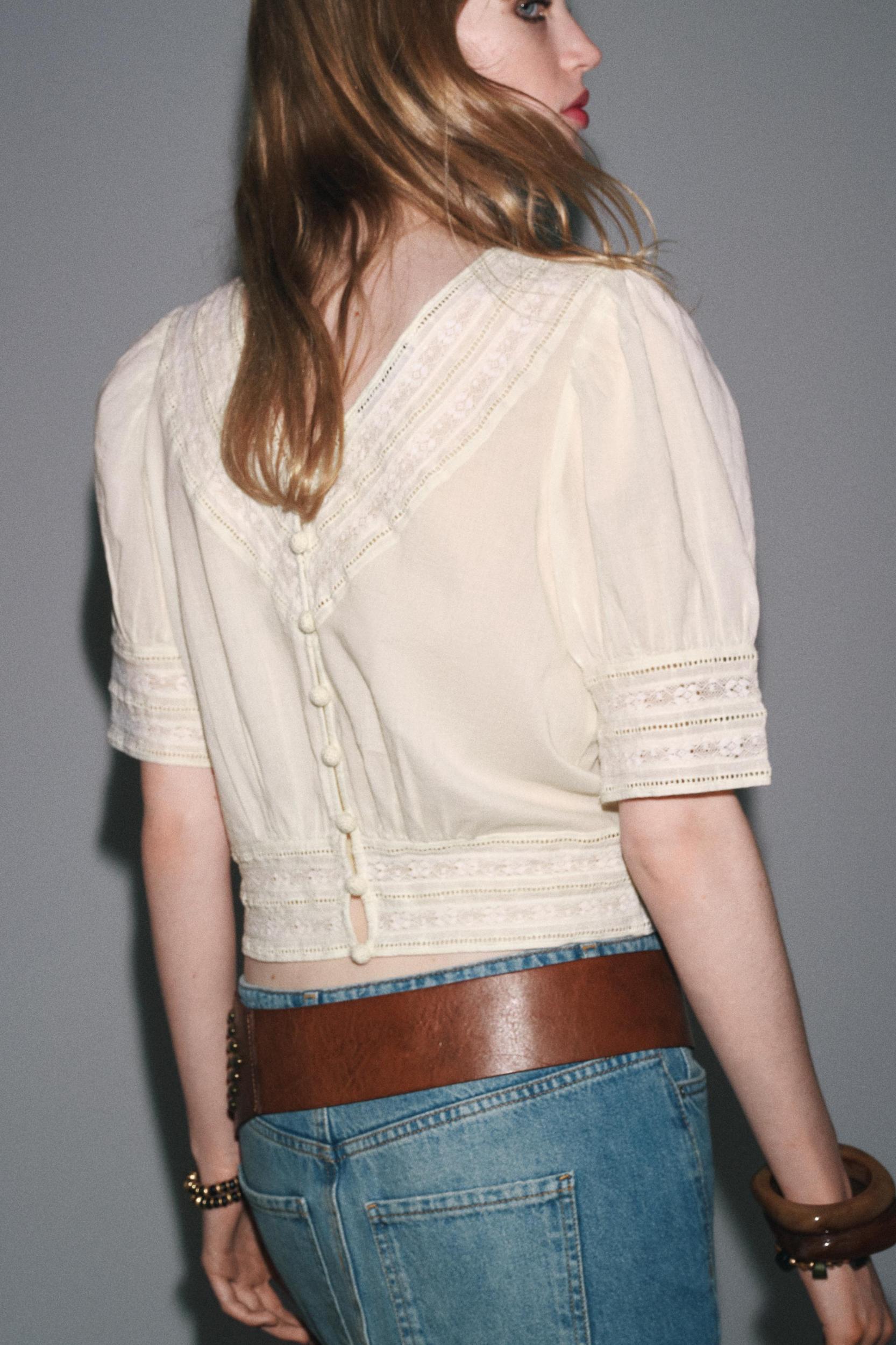 ZW COLLECTION ROMANTIC BLOUSE Product Image