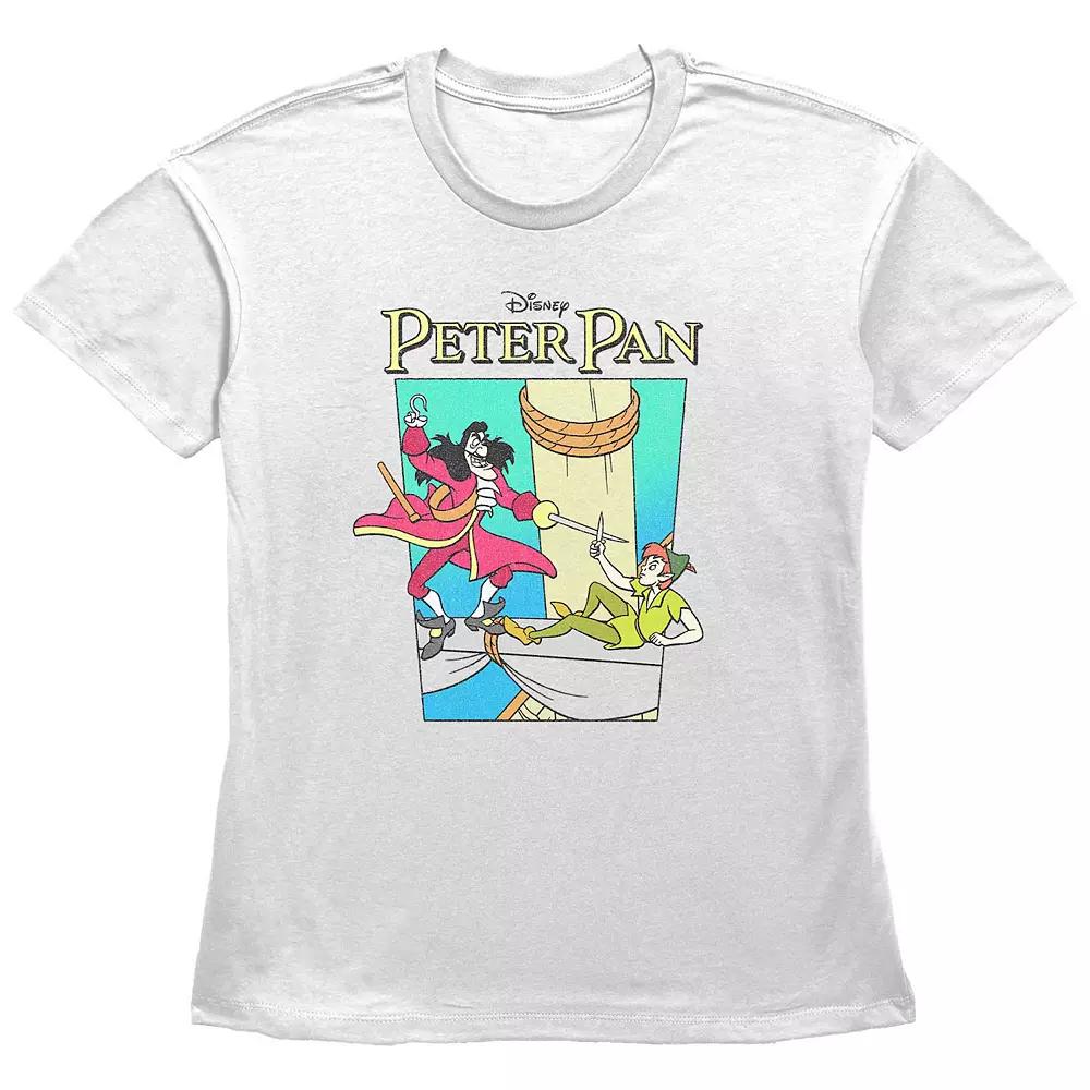 Disney's Peter Pan Captain Hook Duel Women's Graphic Tee,  Product Image