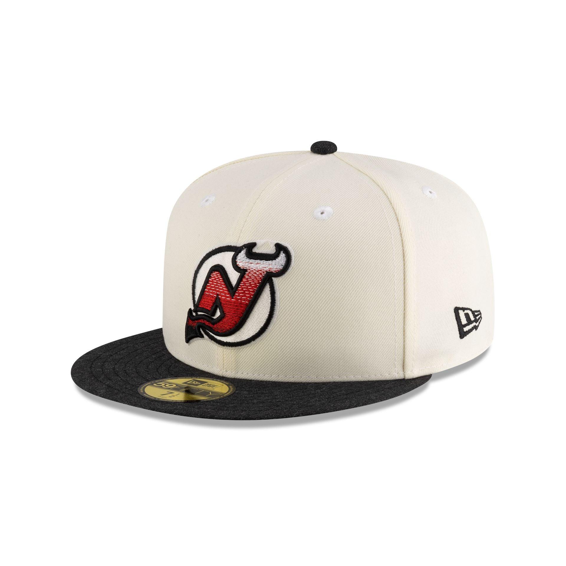 New Jersey Devils Chrome 59FIFTY Fitted Hat Male Product Image