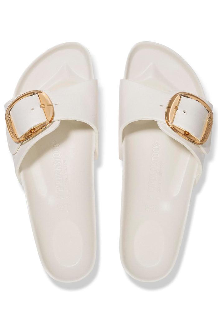 Madrid Eva Big Buckle narrow Width In Eggshell Product Image