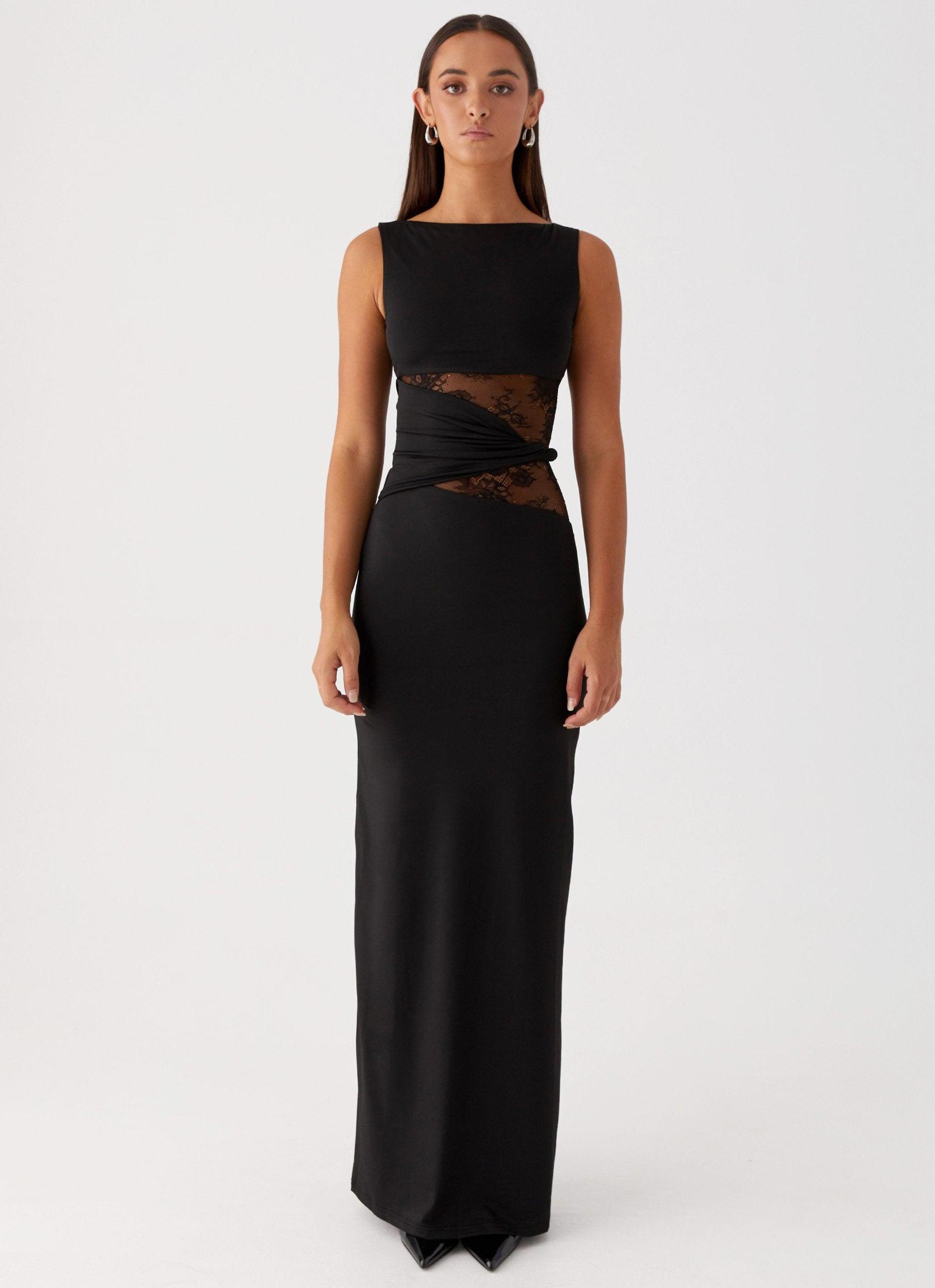 Karma Maxi Dress - Black Product Image