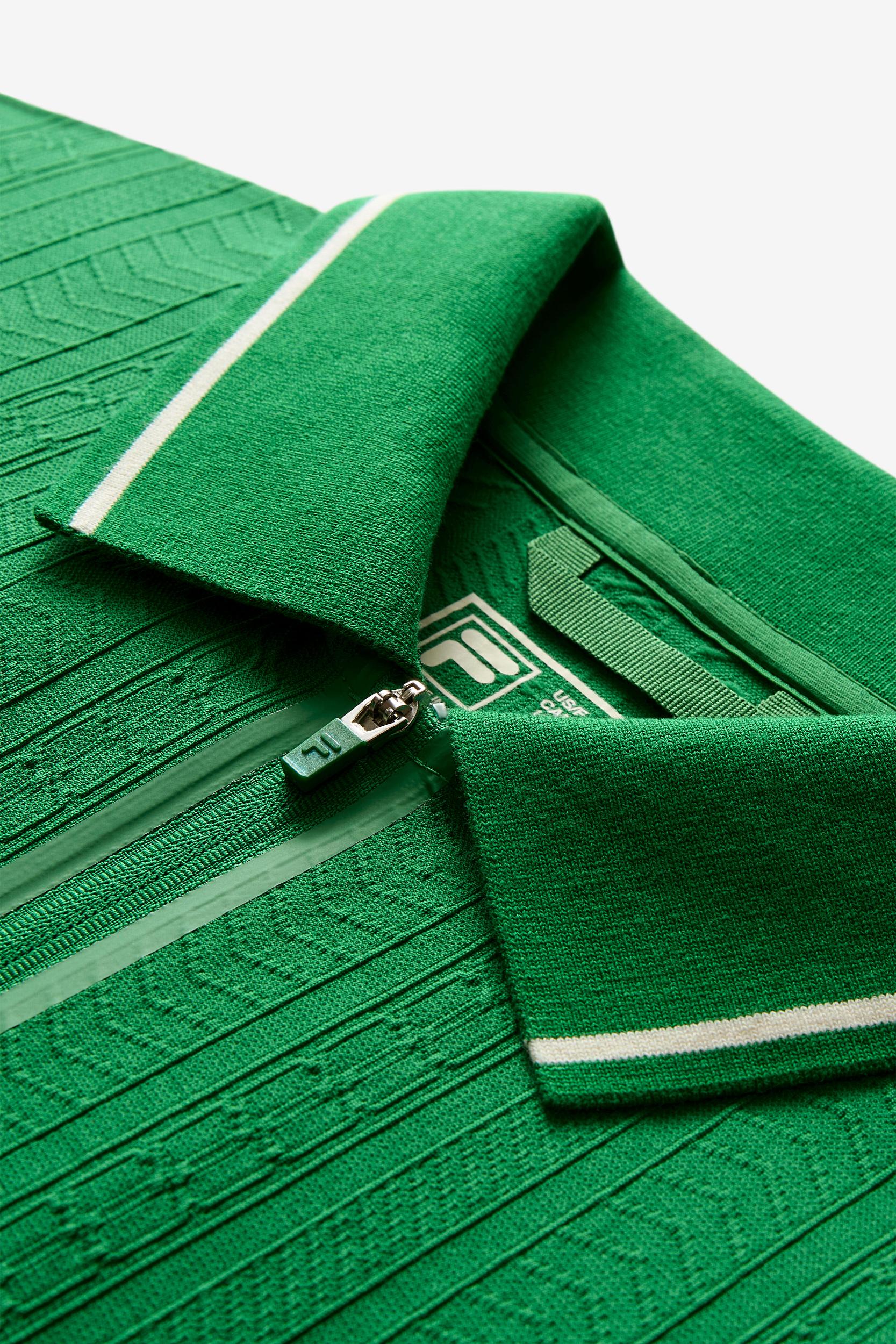 Challenger Cable Zip Polo Product Image