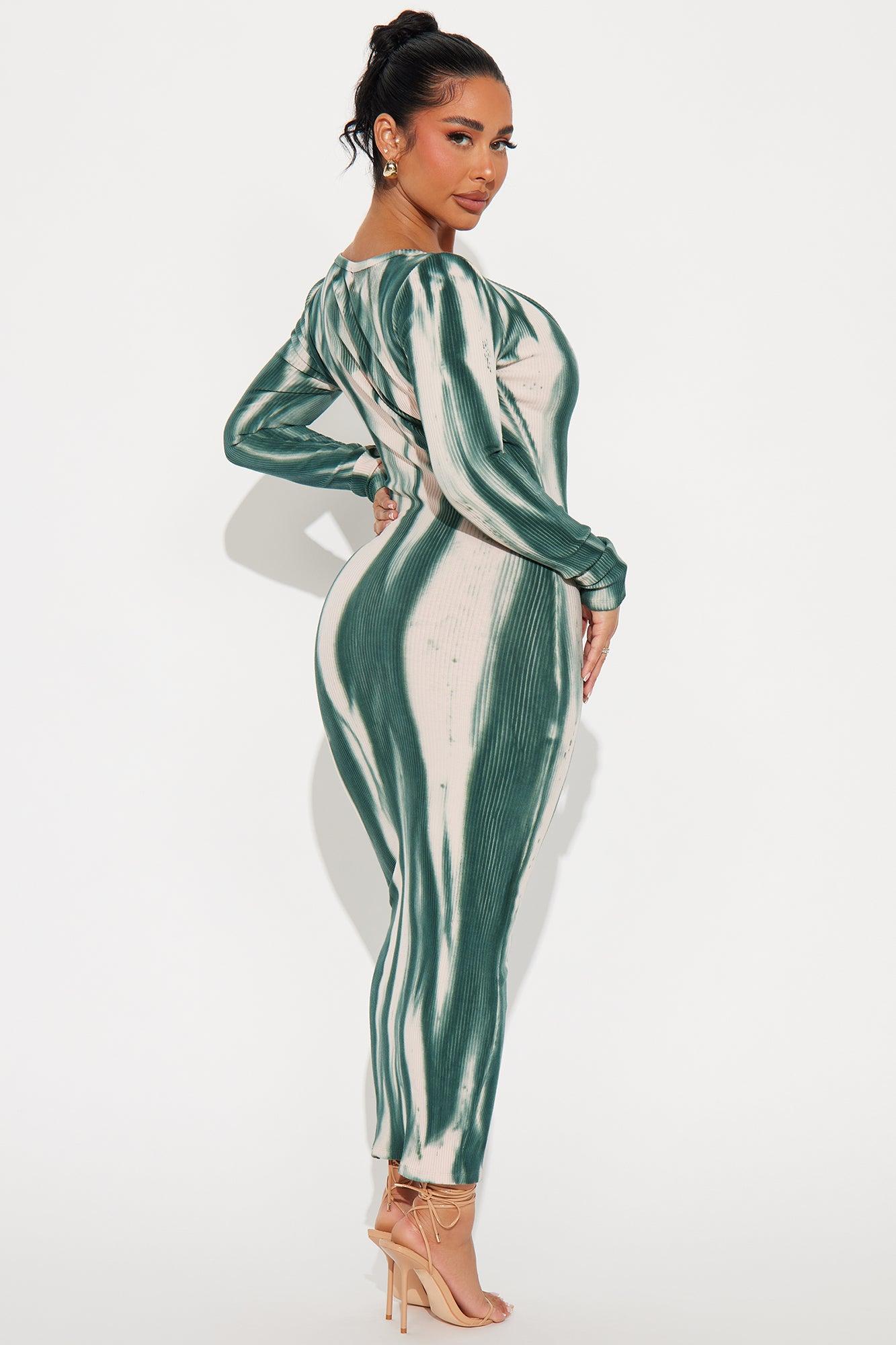 Brianna Maxi Dress - Hunter Product Image