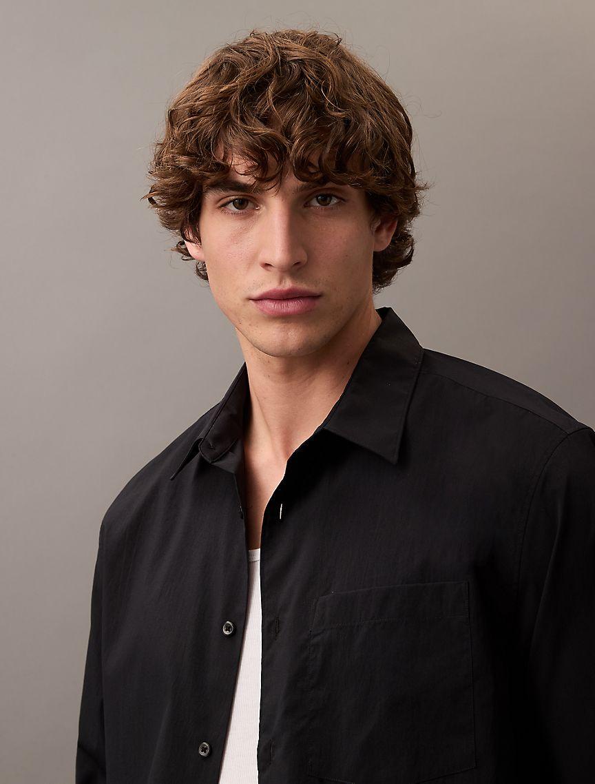 Tech Poplin Button-Down Shirt Product Image