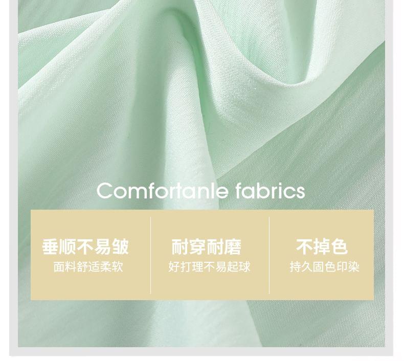 High Rise Plaid Ruffle Panel Harem Pants Product Image