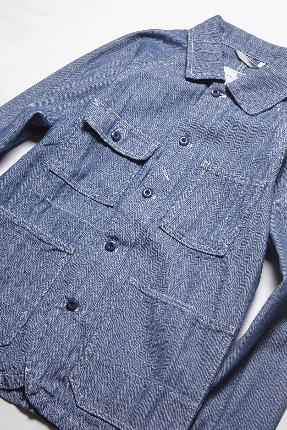 Overall Union - Workshop Chore Coat - Denim Product Image