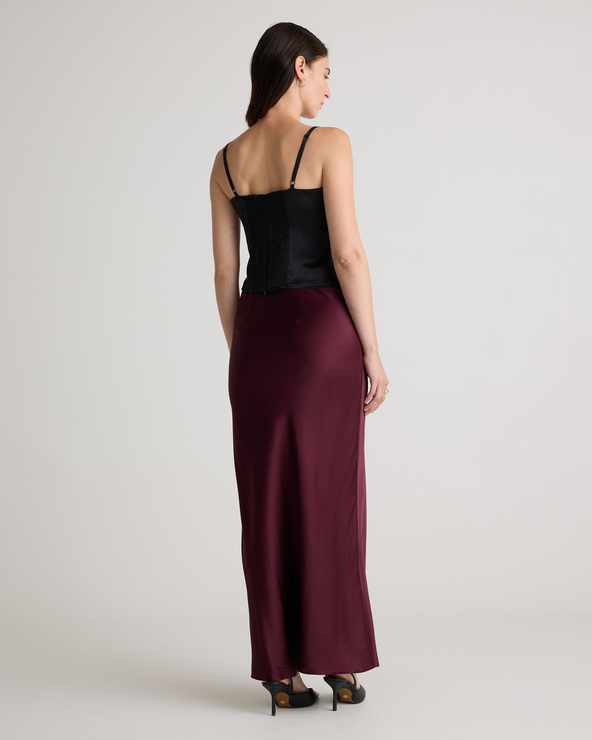 Quince | Women's Maxi Skirt Size XS, Silk Product Image