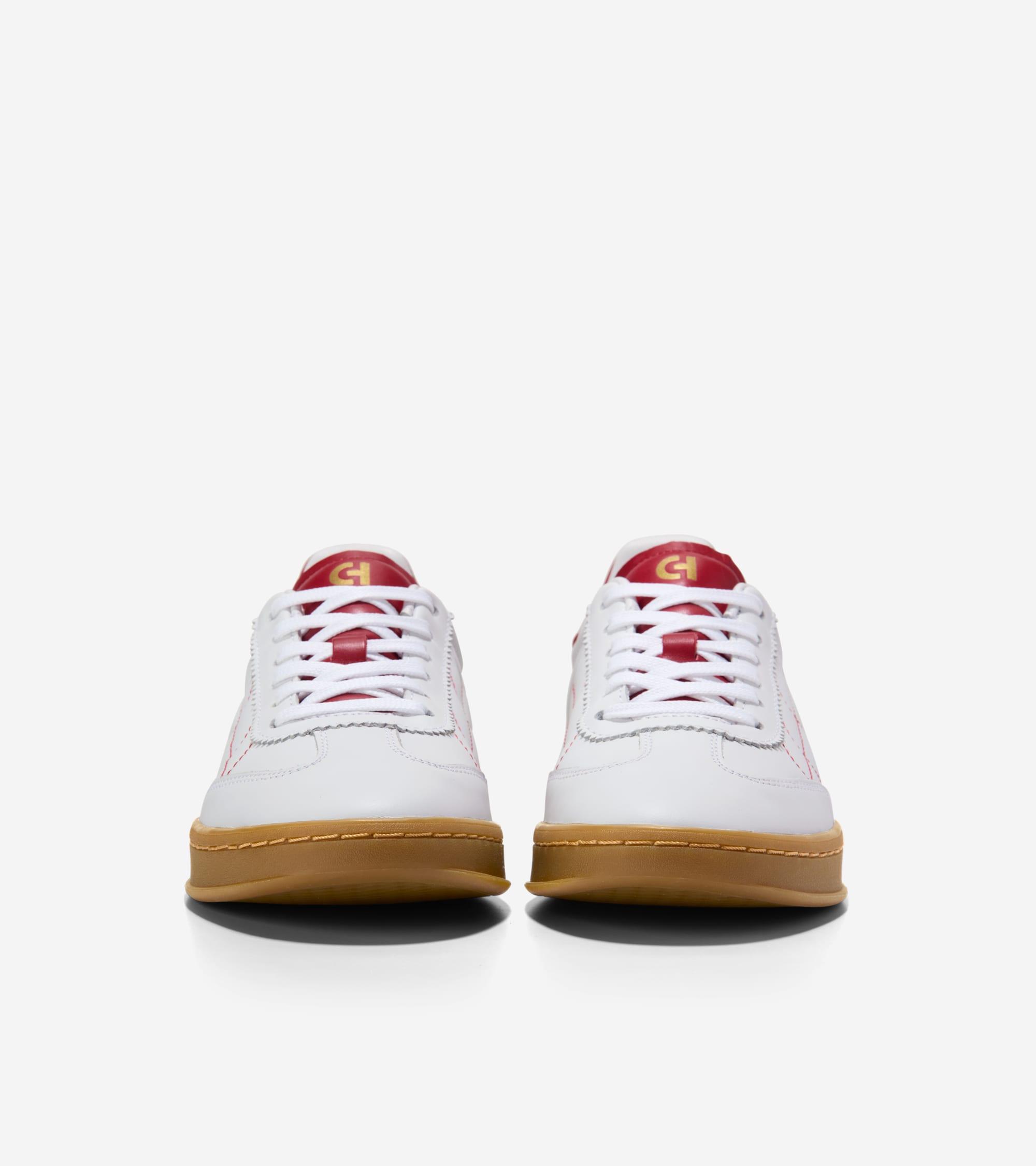 Women's Hooded Trench Coat in Red | Cole Haan Product Image