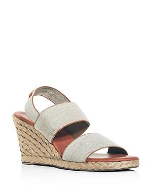 Andre Assous Womens Allison Strappy Espadrille Wedge Sandals Product Image