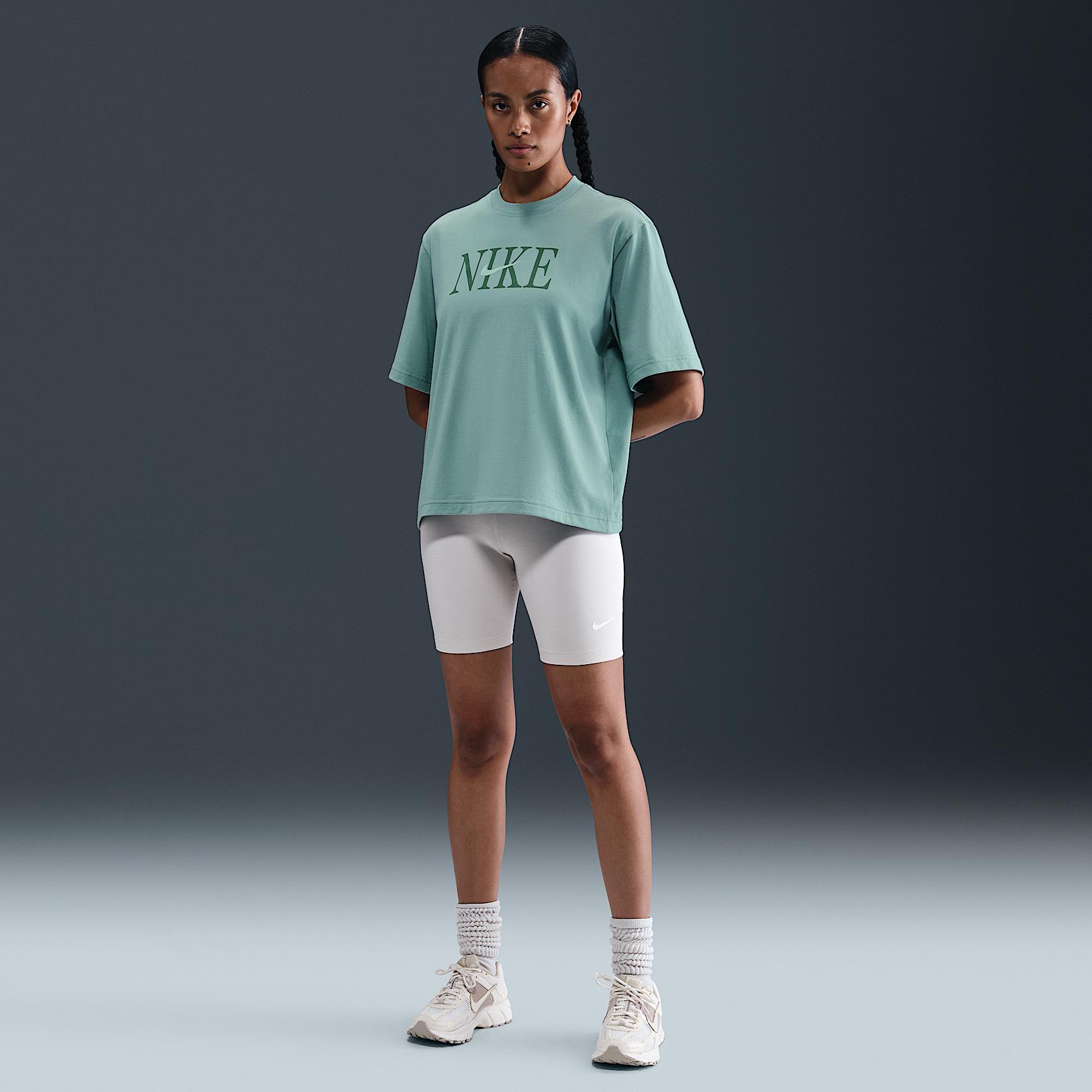Womens Nike Sportswear Essential Boxy Graphic T-Shirt | IH7810-017 Product Image