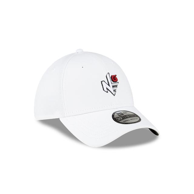 New Era Golf White 39THIRTY Stretch Fit Hat Male Product Image