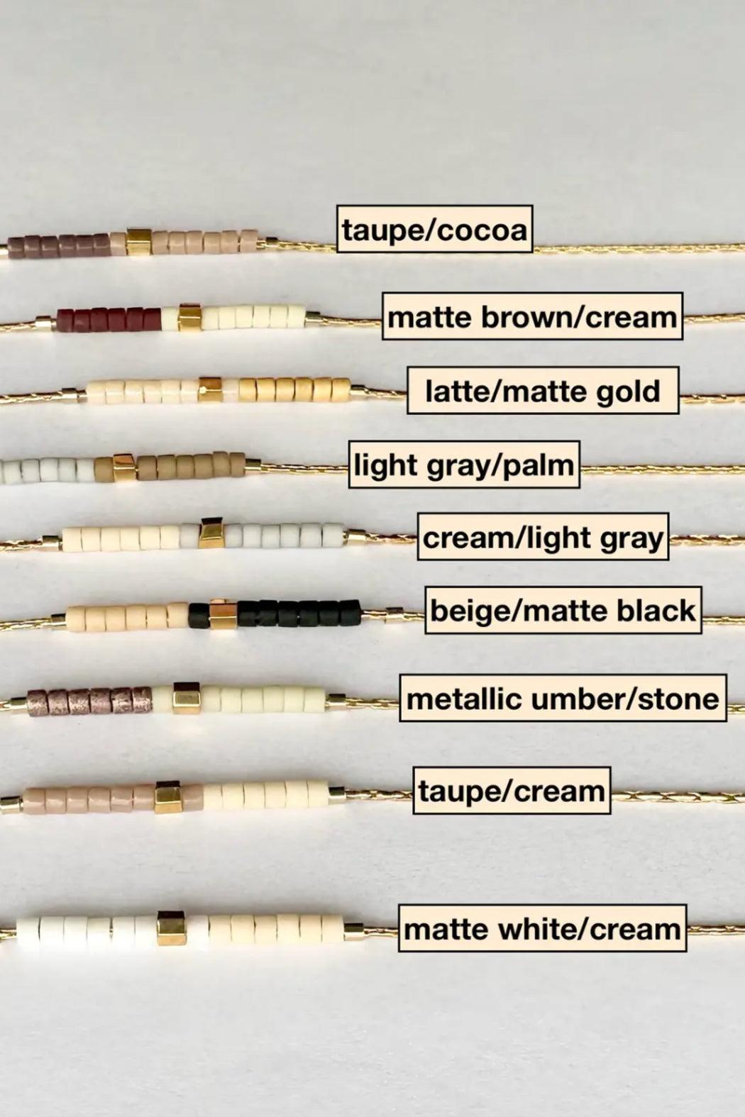 Minimalist Beaded Necklace Product Image