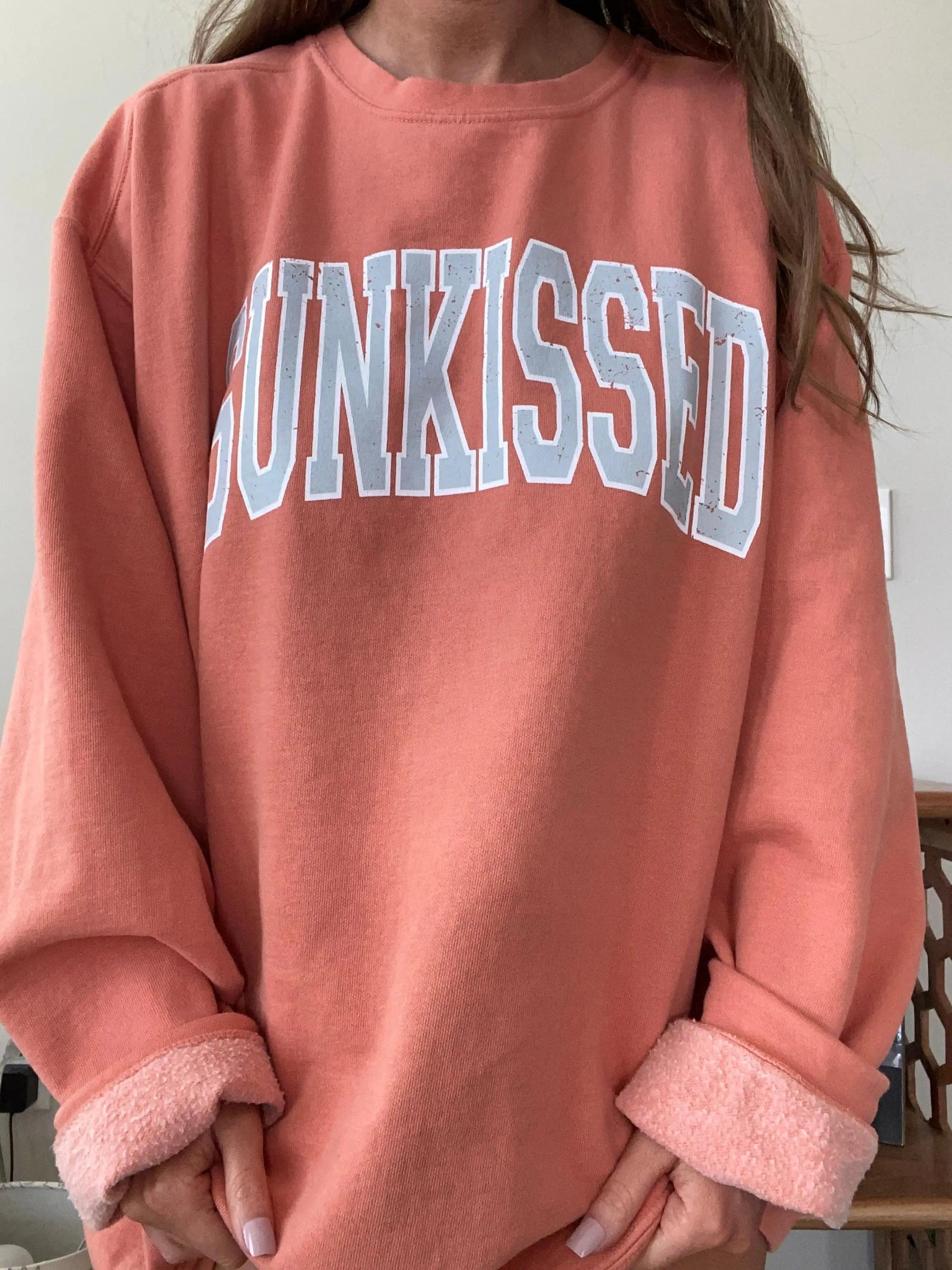 Original Sunkissed Comfort Colors Sweatshirt Product Image