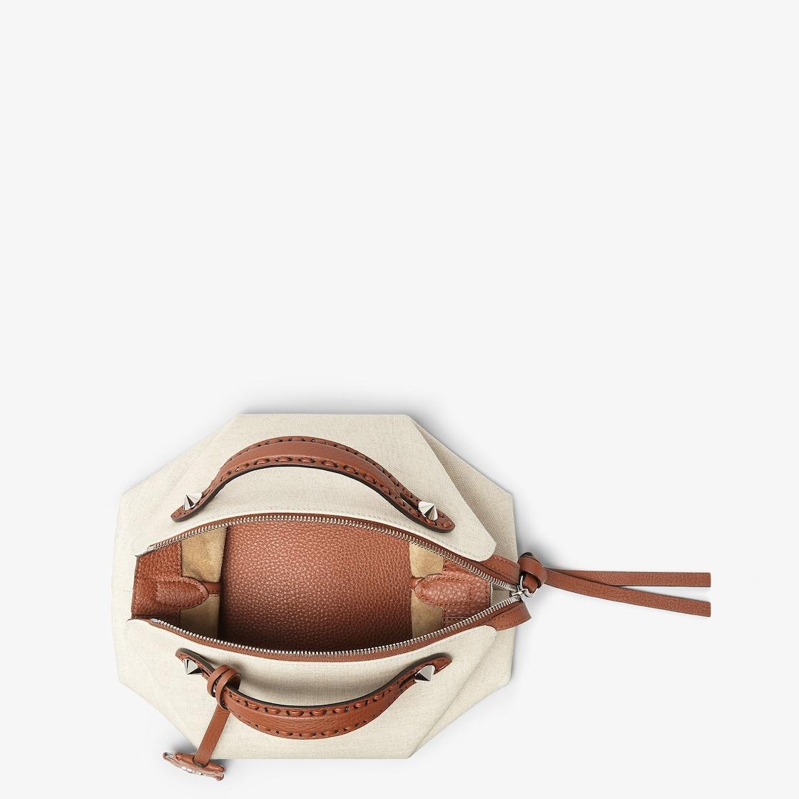 Fendi First CrystalGold metal sunglasses with brown gradient lenses Product Image