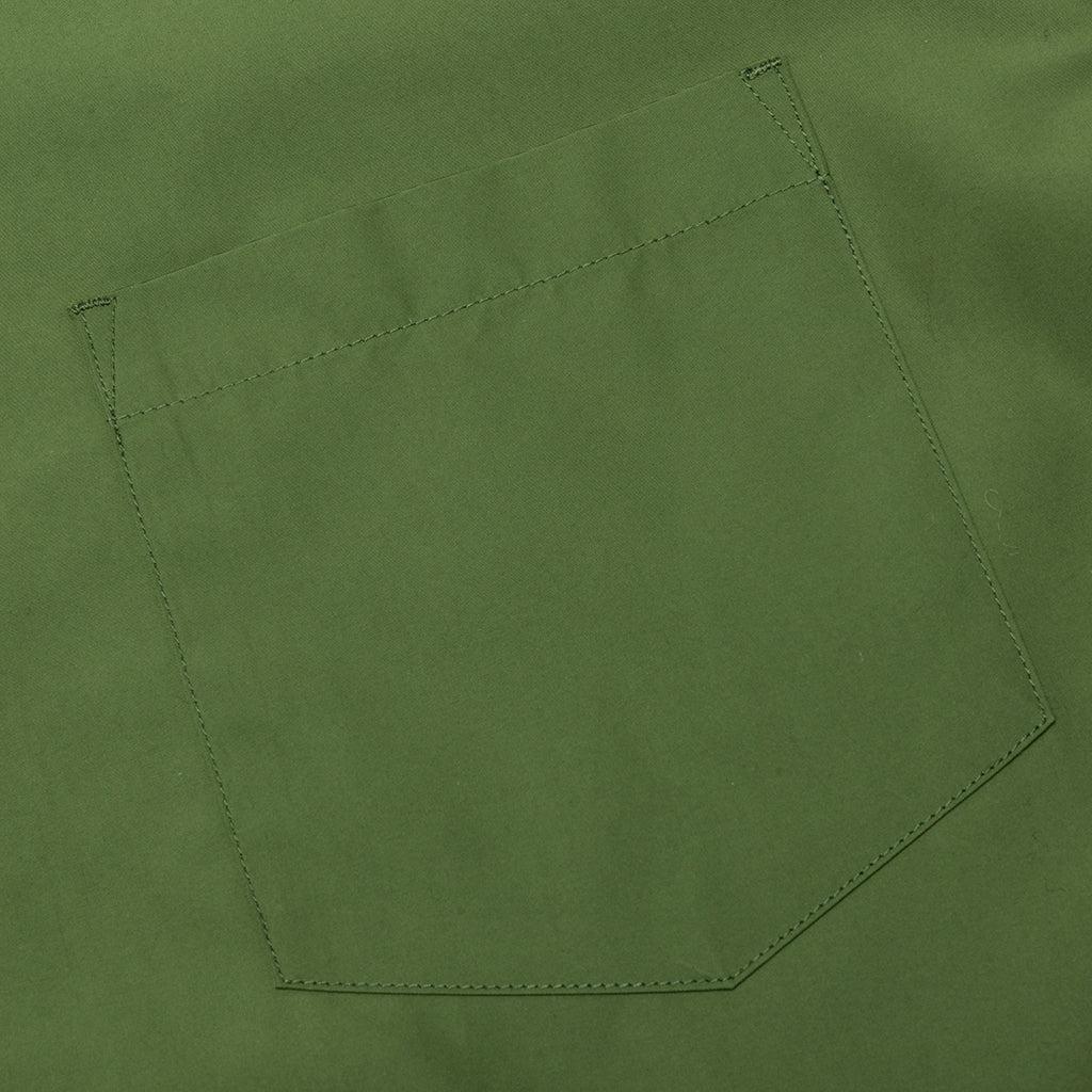 Judd Nylon Shirt - Olive Male Product Image
