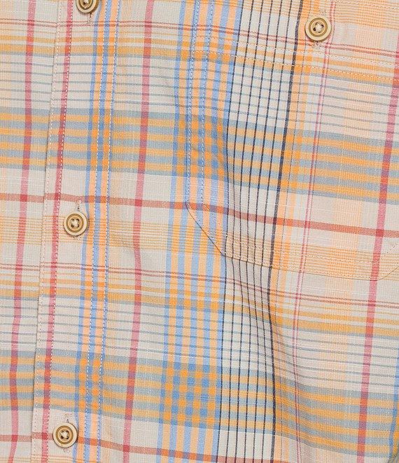 Cremieux Blue Label Multi Plaid Short Sleeve Woven Shirt Product Image