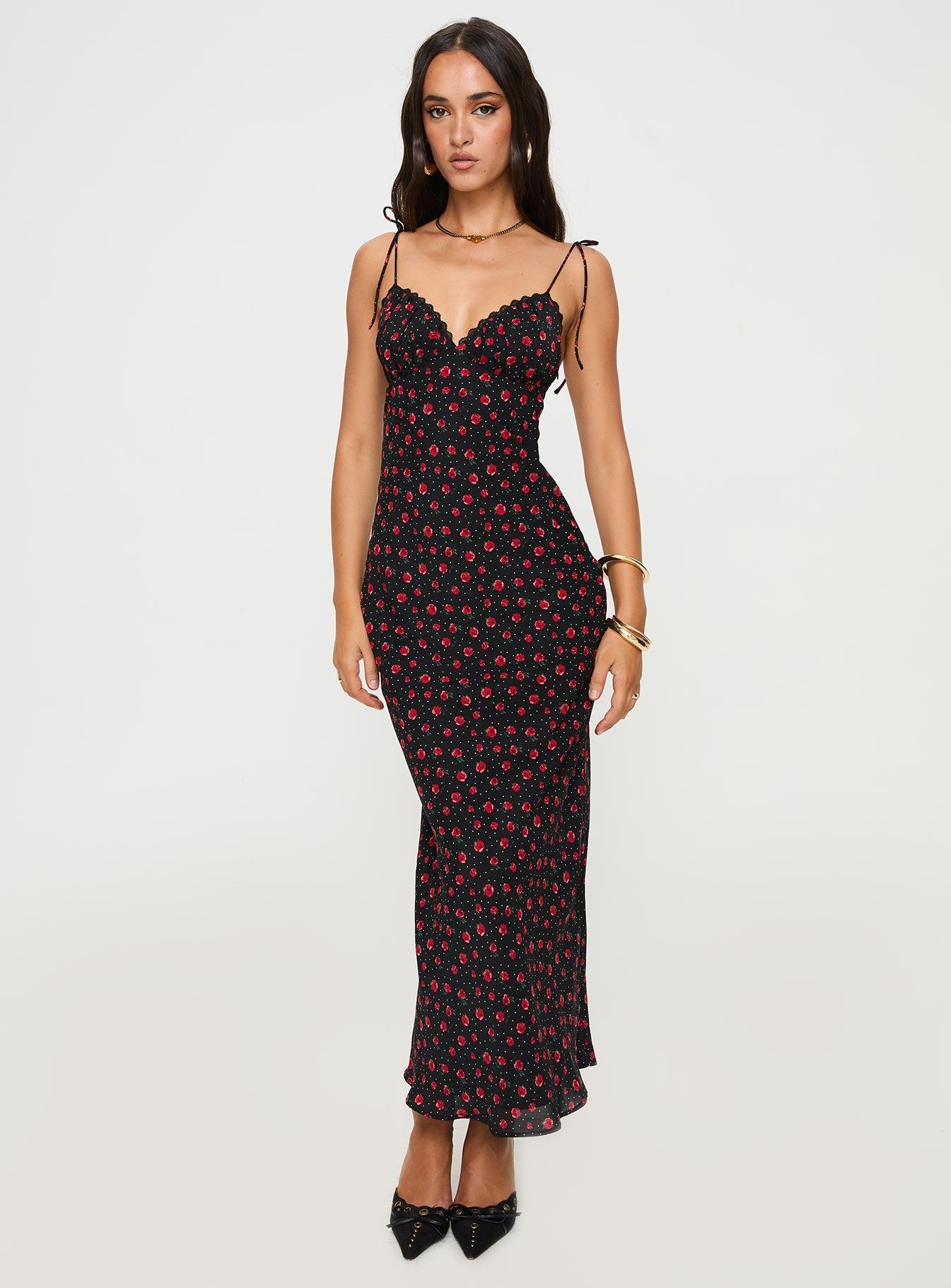 Archerfield Maxi Dress Black Product Image