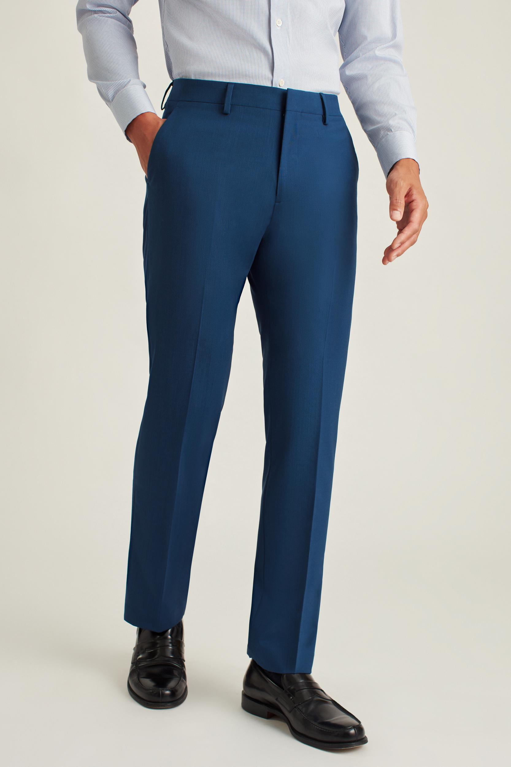 Italian Stretch Wool Dress Pants Product Image