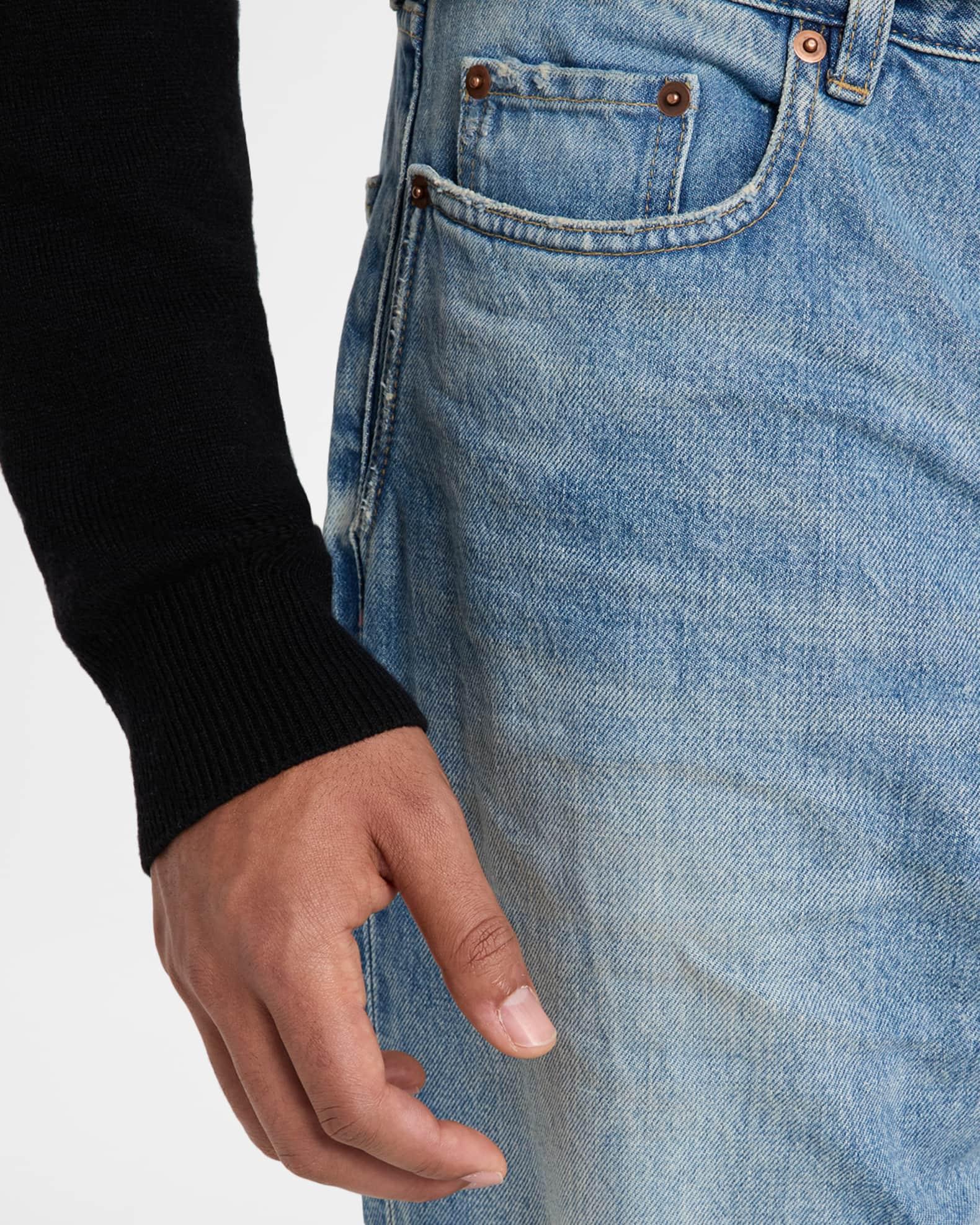 Men's Faded Jeans  Product Image